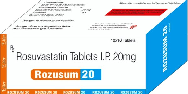 Rosuvastatin Tablets I.P. 20mg