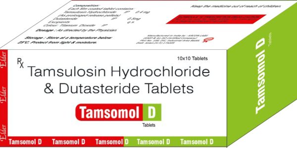 Tamsulosin Hydrochloride  & Dutasteride Tablets