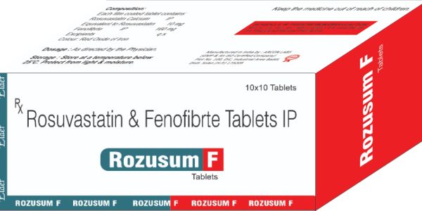 Rosuvastatin & Fenofibrte Tablets I.P.